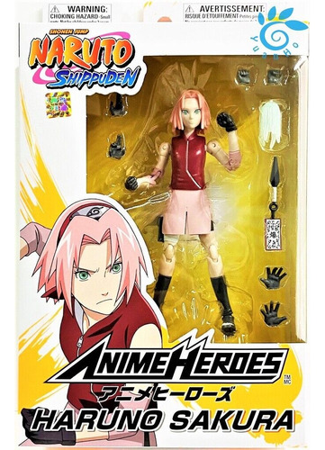  Anime Heroes Naruto Haruno Sakura Figura