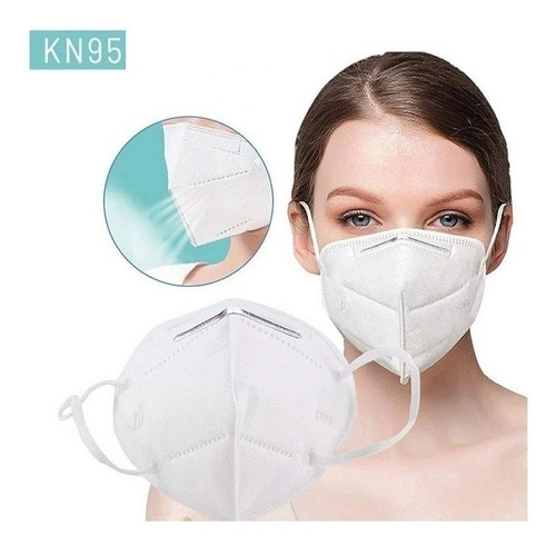Tapabocas Kn95 N95 X 10 Unidades Barbijo Protector Facial 