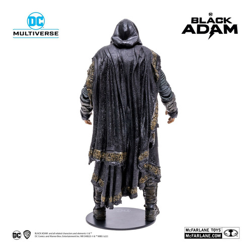 Figura Acción Black Adam Cloak Justice League Dc Mcfarlane