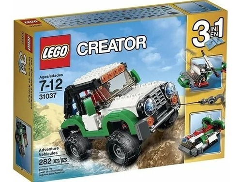Lego 31037 Creator Adventure Vehicles 31037 282 Piezas