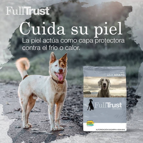 Imagen 5 de 8 de Fulltrust Croquetas Para Perro Adulto 15 Kg