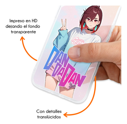 Funda Para Nothing Momo Ayase Jiji Enjoji Turbo Dan Da Dan Momo Trans Phone (2)