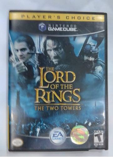 The Lord Of The Rings. Nintendo Gamecube Usado. Qqf. Fc.