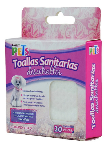 Toallas Sanitarias Ch 20 Pzas