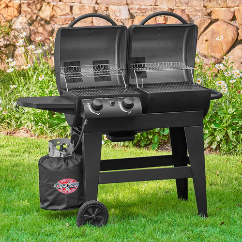Char-griller® Parrilla Combinada De Gas Propano