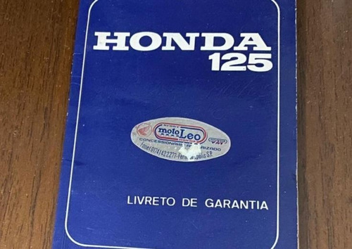 Imagem 6 de 6 de Honda Ml 125