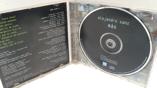 Cd Alejandro Sanz - Más - Pop Rock Latino - Disco Album (Usado)