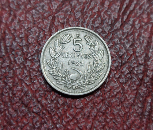 Moneda Chile De 5 Centavos 1923