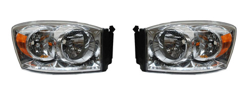 Par Faros Dodge Ram 2006-2007-2008 S/franja Tyc