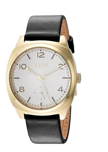 Relógio Pulso Feminino Dkny Aço Dourado Pulseir Couro Ny2537