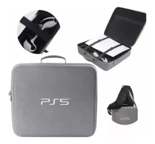Estojo portátil para PS5 Game Console, Bolsa de Ombro Ajustável