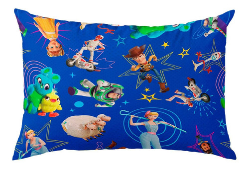 Almohada Reversible Toy Story Estilo 50cm X 70cm Providencia Colores Varios