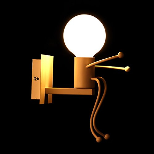 Lámpara De Pared Kawell Creative Vintage, Lámpara De Pared P