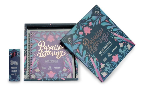 Libro Paraíso Lettering + Edding Punta Pincel
