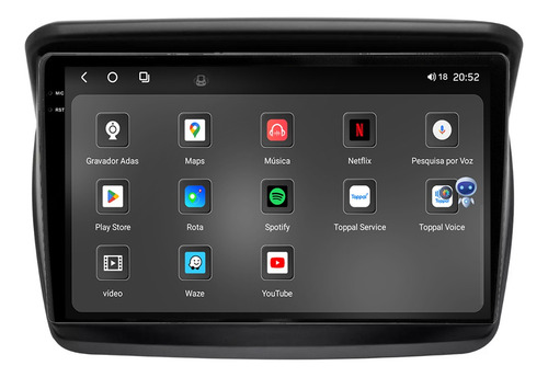 Multimidia L200 9p Octacore Carplay 8gb 256gb Tpros