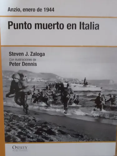 Batalla De Anzio Enero De 1944 Segunda Guerra Osprey (Usado)