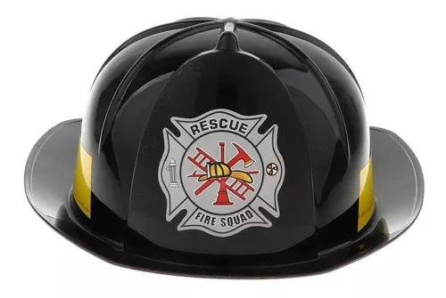 Casco Bombero Cotillon Activarte Niño Y Adulto