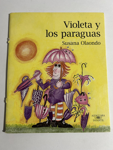 Libro Violeta Y Los Paraguas - Susana Olaondo - Oferta