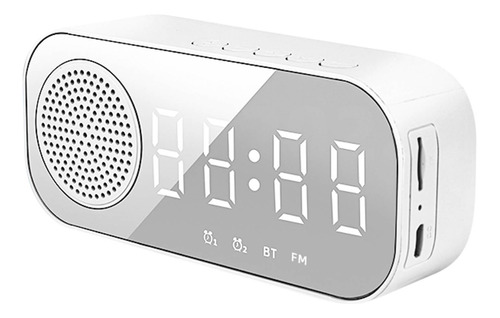 Reloj Despertador Con Altavoz Bluetooth De Alta Potencia, Du