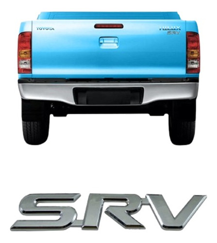 Insignia Emblema Trasero Toyota Hilux 2005 - 2015 ( Srv )