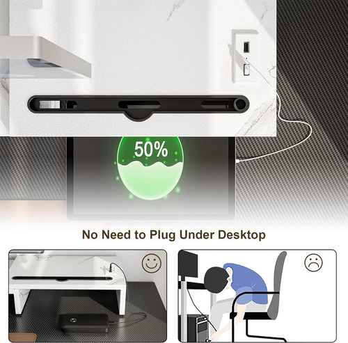 Soporte De Monitor Para Escritorio, Elevador De Monitor Con