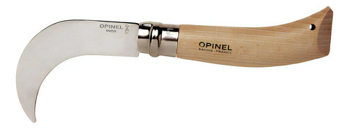 Cuchillo Opinel de Jardin N°10 para Podar y Hacer Injertos Color Crema Hecho en Francia