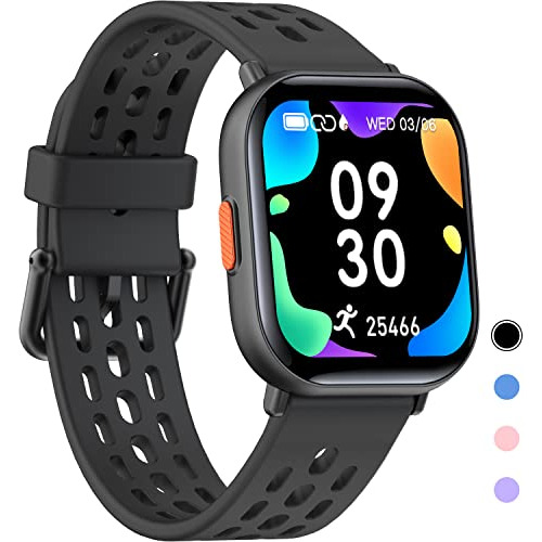 Smartwatch Niños Y Niñas, Resistente Al Agua Ip68, Re...