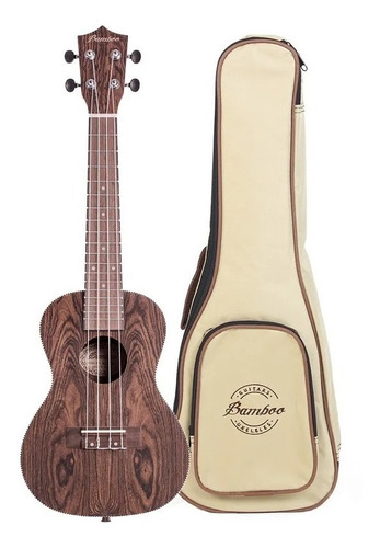 Ukelele Bamboo Bu-23boc Bocote Tamaño Concierto 