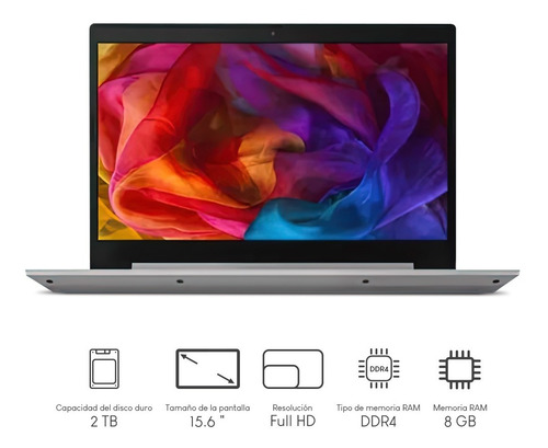 Imagen 3 de 7 de Laptop Lenovo Ideapad L340 15 Amd R5 Ram 8gb 2tb + Regalo