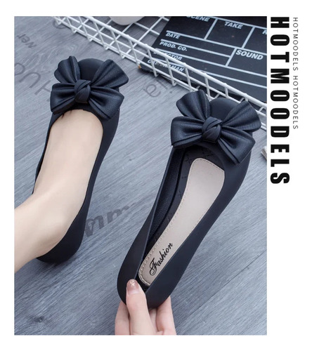 Sandalias De Tacón Plano Bowknot Para Mujer, Zapatos Casuale