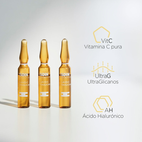Isdinceutics Flavo-c Ultraglican 30 Ampollas 2ml C/u