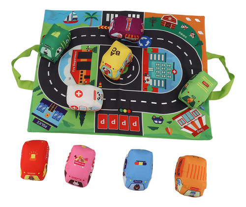 Lj Juego De Peluches For Bebés Mat Play, Papel Sonoro De