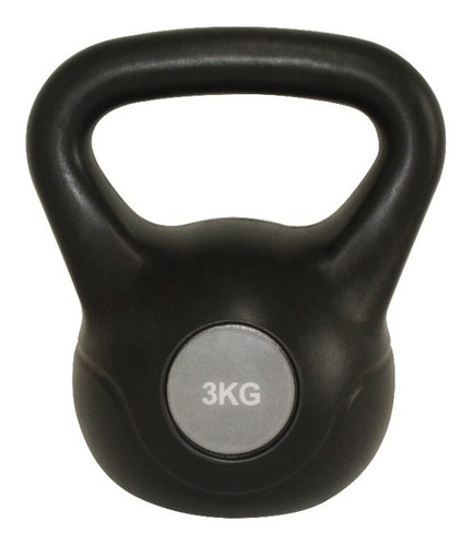 Kit 3 Pesos Kettlebell Para Treino Funcional 3kg, 5kg E 7kg