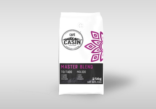Imagen 3 de 4 de Café Tostado Y Molido By Casin - Master Blend - 250gr
