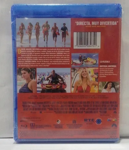Baywatch Guardianes De La Bahia Pelicula Blu-ray