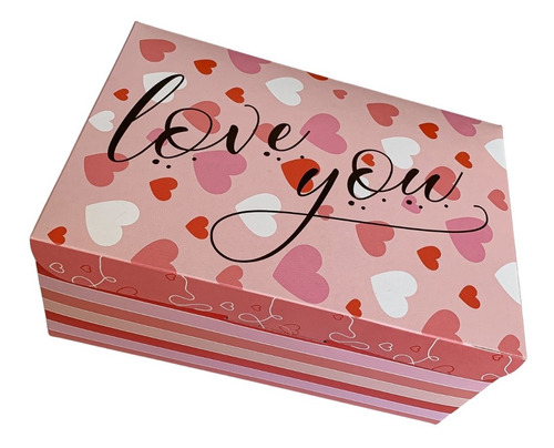 Caja Impresa-love You-s.valentin-amor (23,5*16.2*10) X 10.