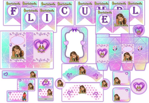 Kit Imprimible Floricienta