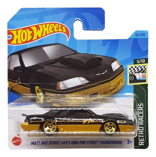 Hot Wheels # 5/10 - Pro Street Thunderbird - 1/64 - Hkj80
