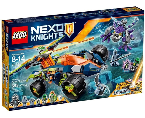 Lego Nexo Knights Escalarrocas De Aaron 70355