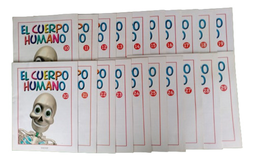 El Cuerpo Humano Colección Revistas Maquetas