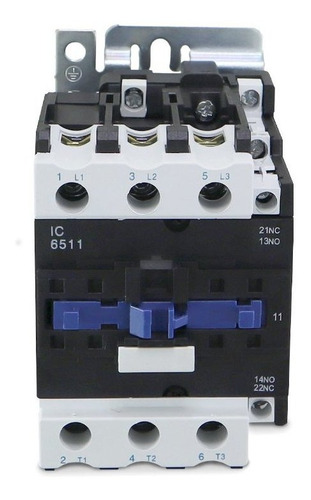 Contator Tripolar Ic6511 65a 1na+1nf Bobina 380vca