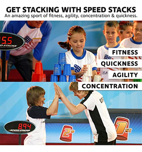 Sport Stacking Speed Stacks Competitor Red 12 Copos Com Cron