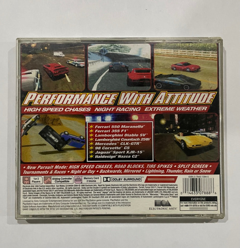 Need For Speed Iii Hot Pursuit Ps1 (Usado)