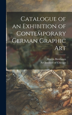 Libro Catalogue Of An Exhibition Of Contemporary German G...