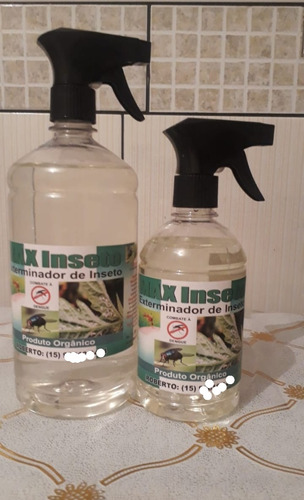 Exterminador Orgânico De Pragas Kit Com 2 De 500ml Cada !