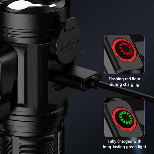 Mini Linterna Led K, Cuerda Para Cortar Cinturones, Tipo C,