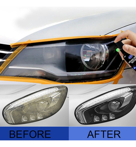 Líquido Para Restaurar Faros Delanteros De Automóviles Uv, S