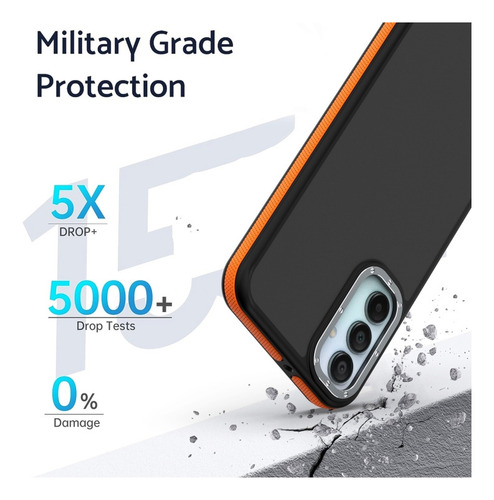 Jidihu Capa De Tpu Bicolor Para Samsung Galaxy A25 5g