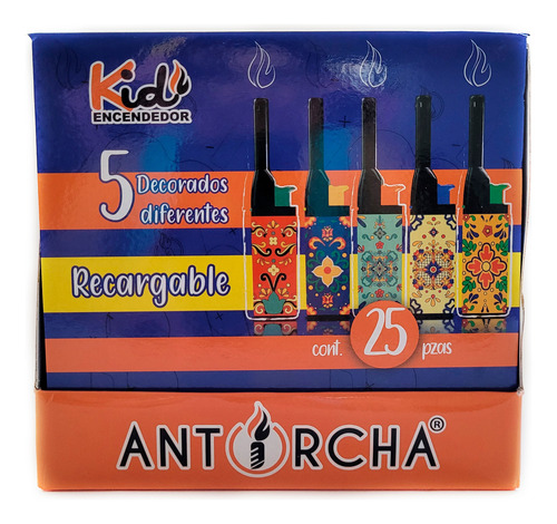 50 Encendedor Para Cocina Kid Recargable