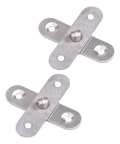 2 Piezas Giratoria Puerta Pequeña Sala Cocina Plegable
